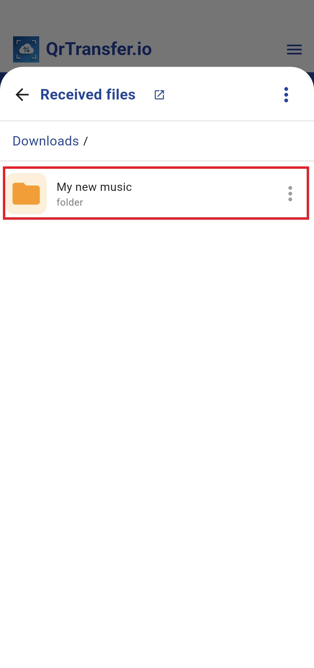 Escucha los audios en la app